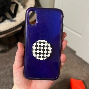 💙I phone xs otter box case